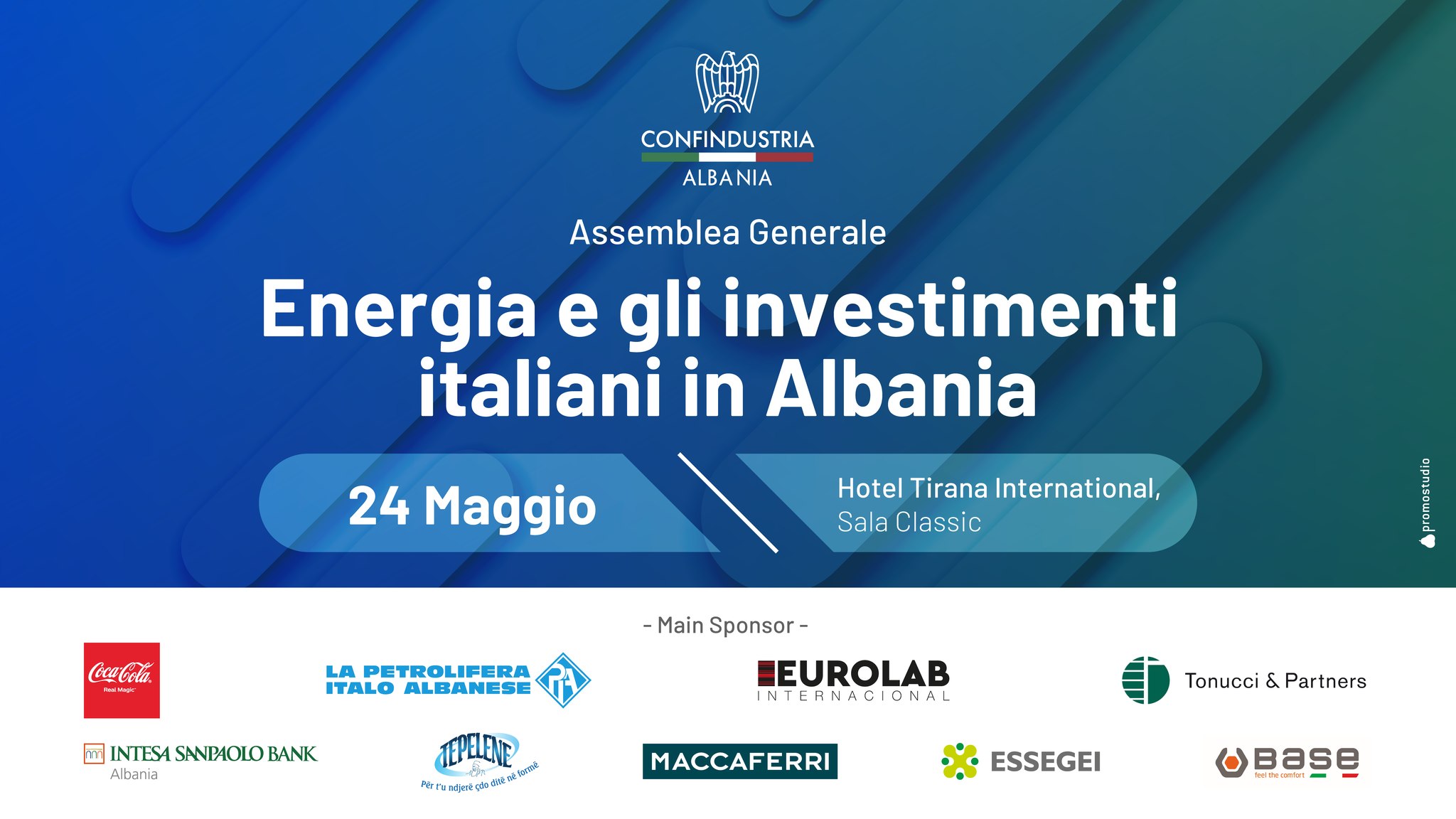 Assemblea Generale - “L'ENERGIA E GLI INVESTIMENTI ITALIANI IN ALBANIA”